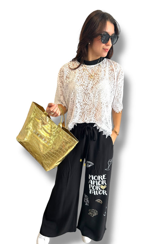 Conjunto Black Lace Love