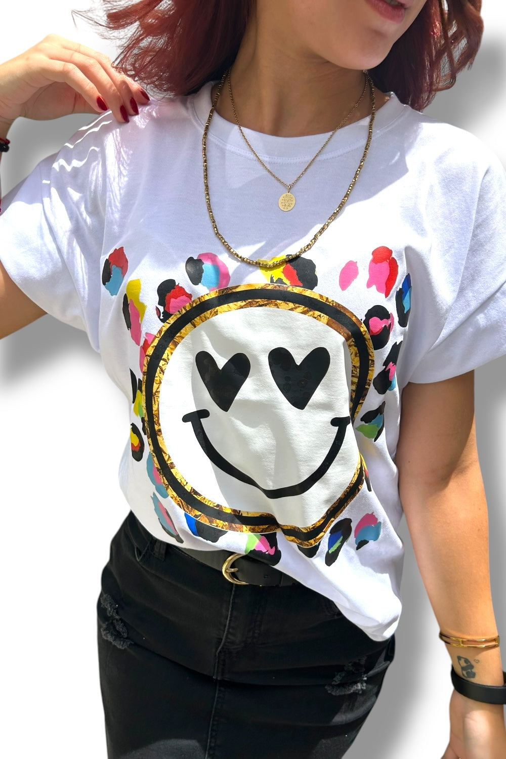 T-Shirt Heart Face