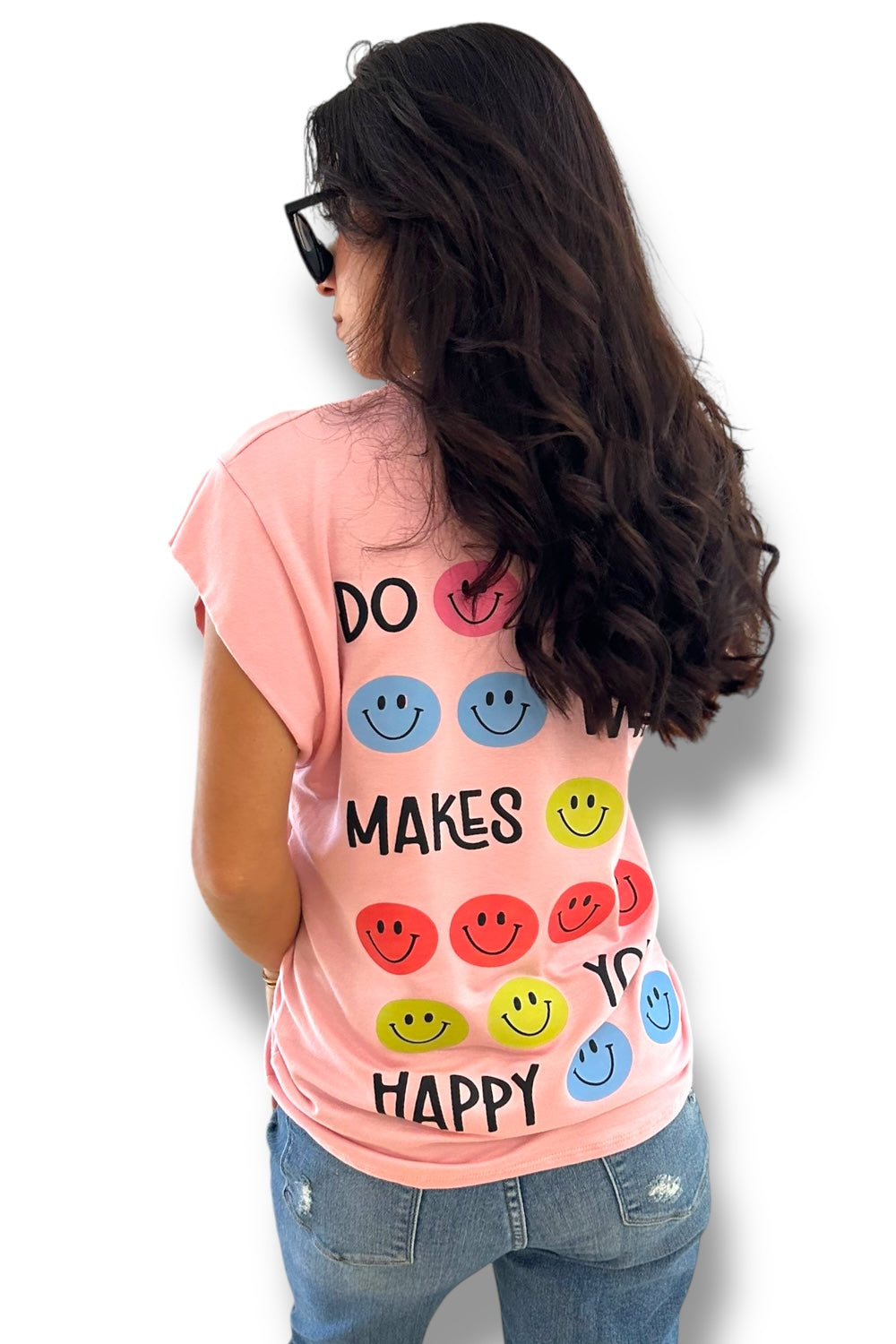 T-Shirt Pink Happy