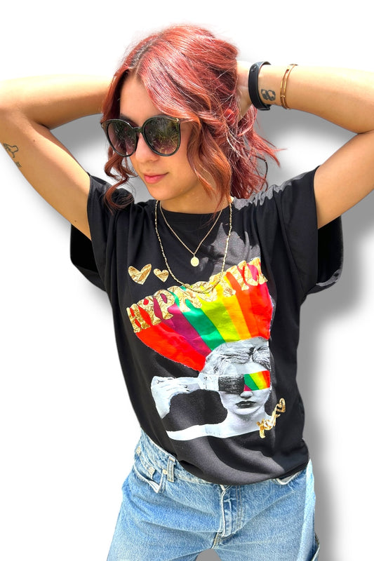 T-Shirt Rainbow Gold