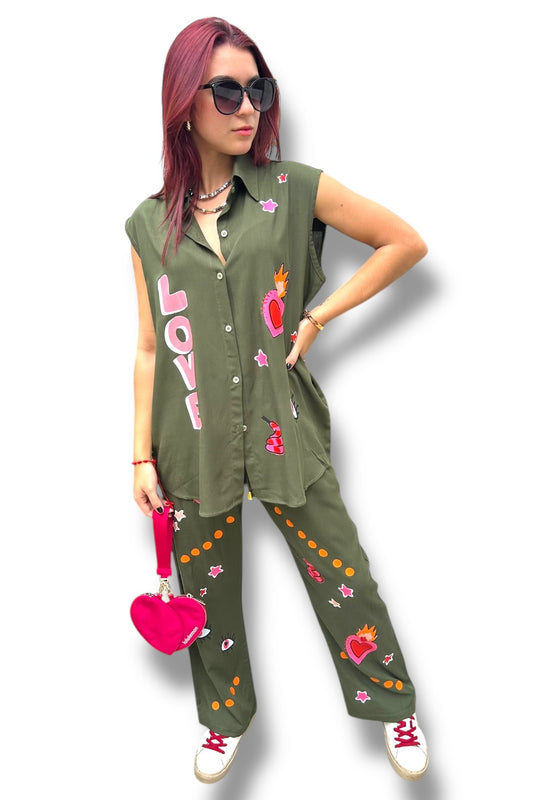 Conjunto Olive Love