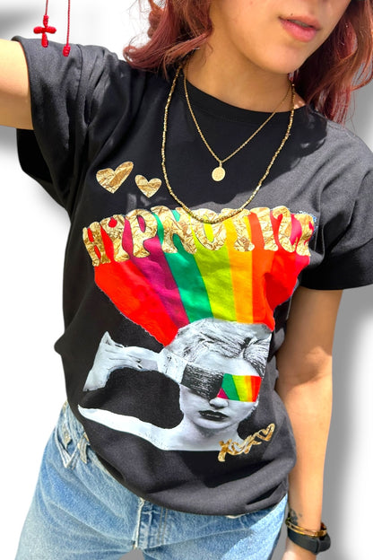 T-Shirt Rainbow Gold