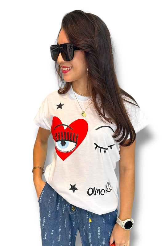 T-Shirt Lash & Hearts
