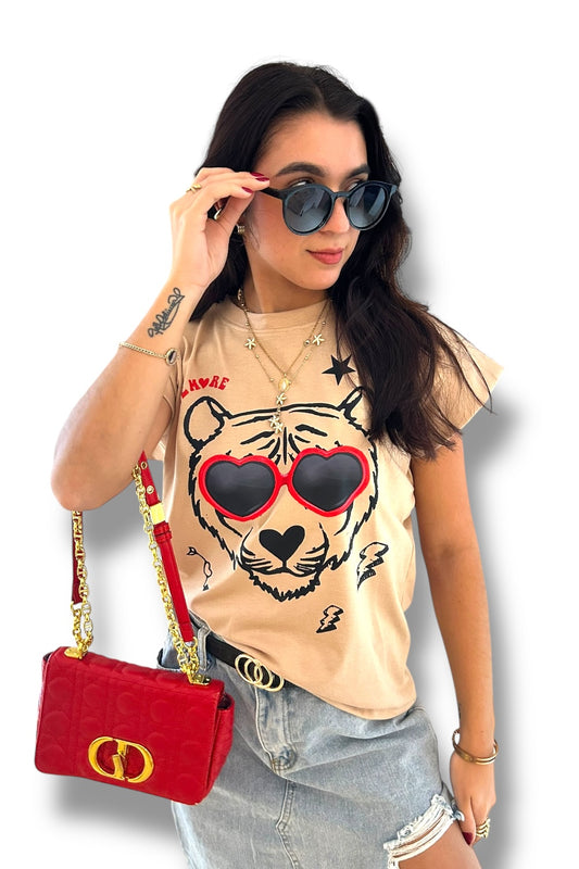 T-Shirt Tiger Love More