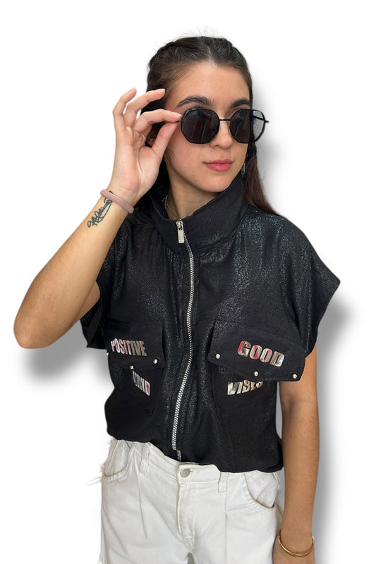 Chaleco Dark Let´s Go!