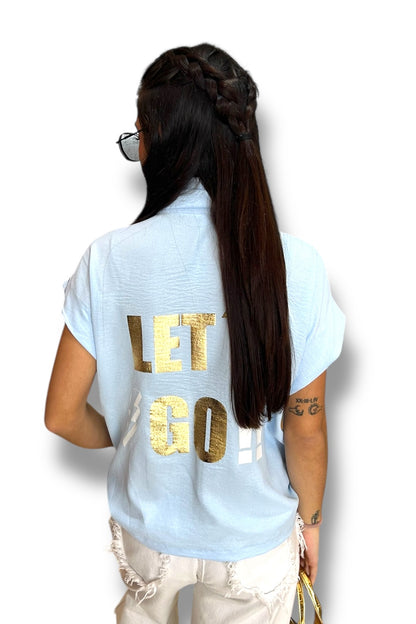 Chaleco Light Blue Let´s Go!