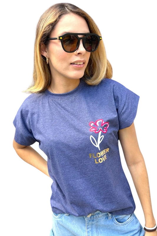T-Shirt Flowers love