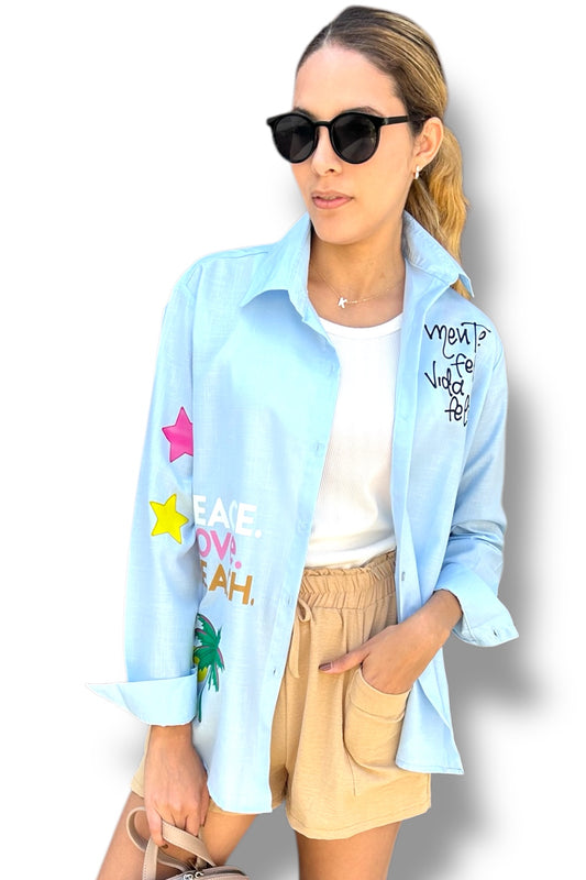 Blusa Vacation Time