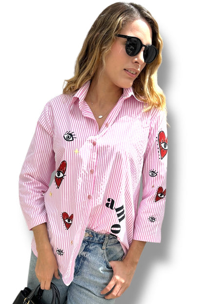 Blusa Amor Amor