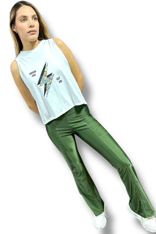 Leggins Green Bota Ancha