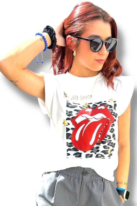 T-Shirt Kiss Love