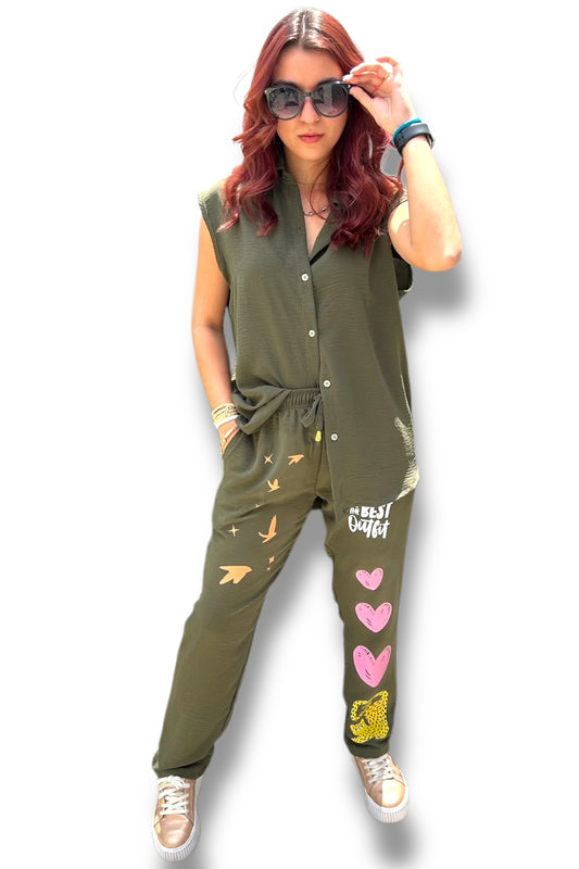 Conjunto Green Love