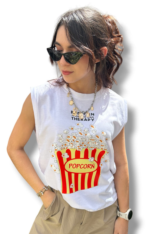 T-Shirt Popcorn Pearl