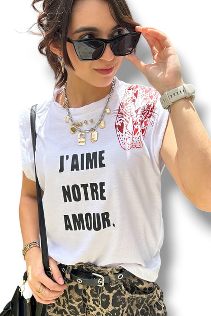 T-Shirt J’aime Notre Amour