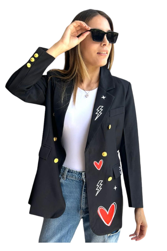 Blazer Black Diva