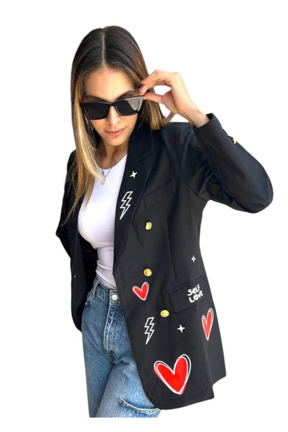 Blazer Black Diva